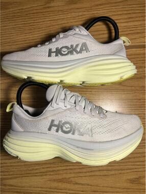 Hoka Bondi 8 Grey Green
